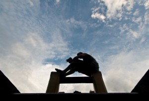 Under a deep blue sky-Vigan-Philippines